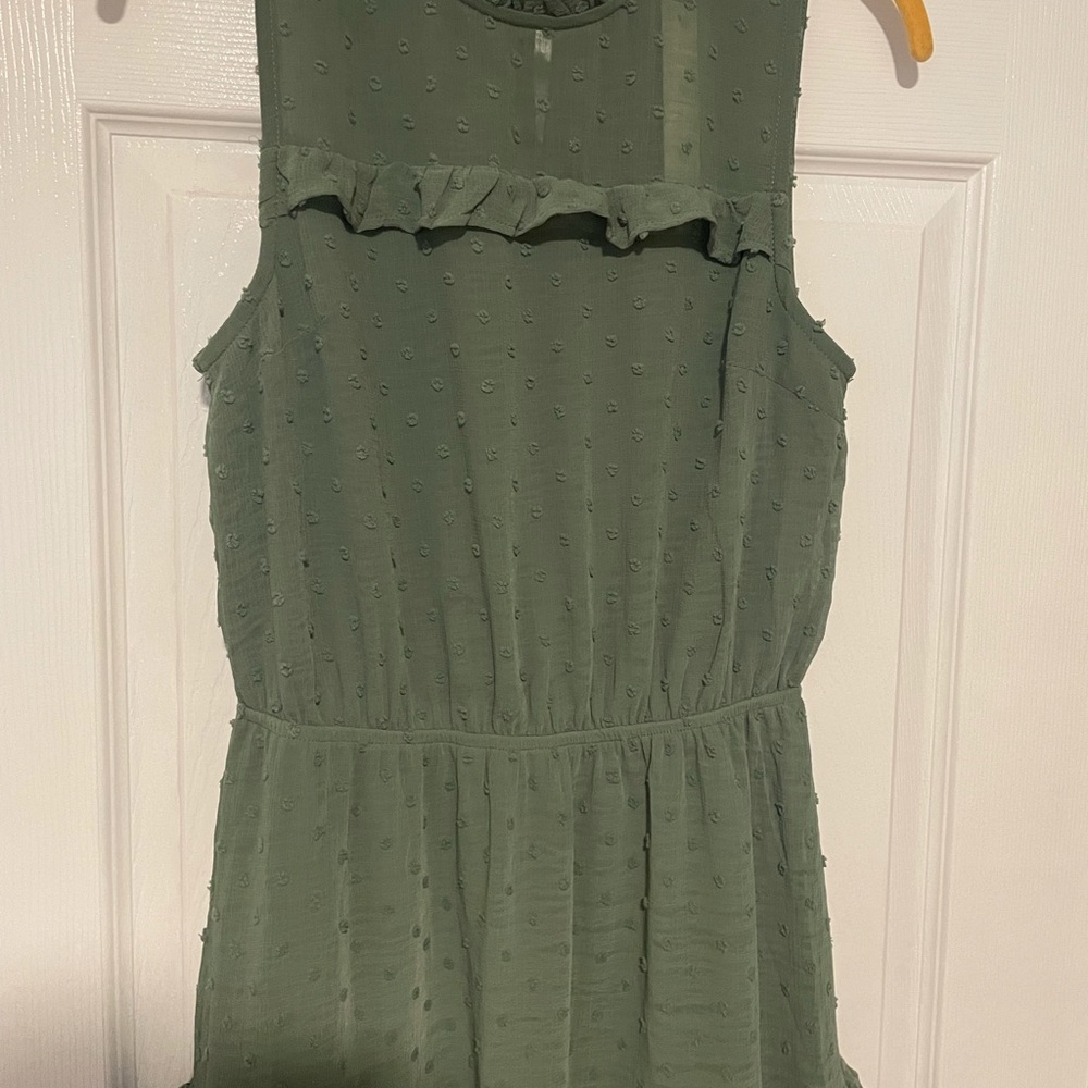 NWT Monteau green midi dress - Picture 2 of 4